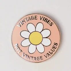 Vintage Vibes Enamel Pin