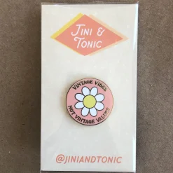 Vintage Vibes Enamel Pin