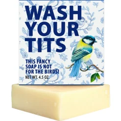 Wash Your Tits Funny Soap