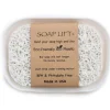 Waterfall Soap Dish With Soap Lift - White