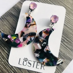 Waxing Crescent Earrings