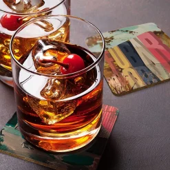 Wayne White Coaster Set