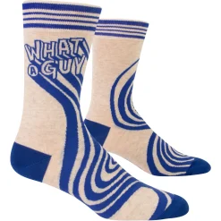 What A Guy Men's Crew Socks