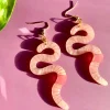 Wiggly Worm Earrings