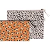 Wild Heart Zipper Pouches Set Of 2