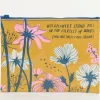 Wildflowers Stand Zipper Pouch