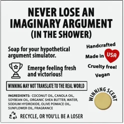 Winning Fake Arguments In The Shower Soap