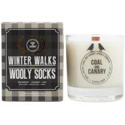 Winter Walks And Wooly Socks Candle