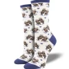 Women's Significant Otter Socks White