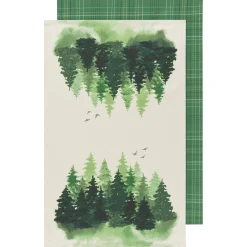 Woods Dishtowels Set Of 2