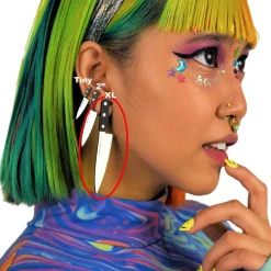 Xl Knife Earrings